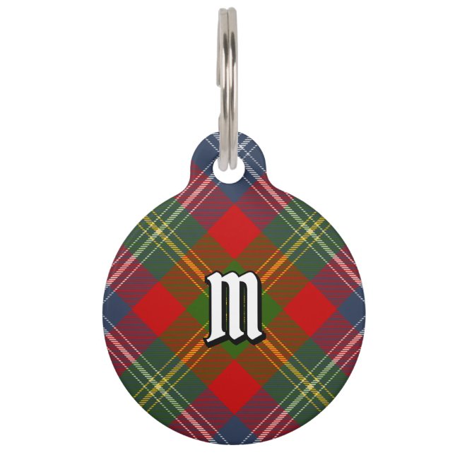 Médaillon Pour Animaux Clan Forrester Tartan (Devant)