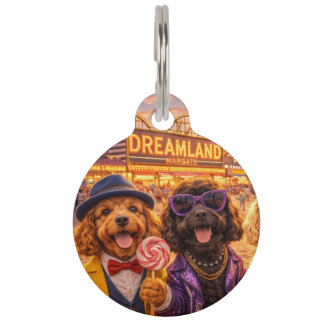 Médaillon Pour Animaux Cockapoos chez Dreamland Margate Étiquette pour an
