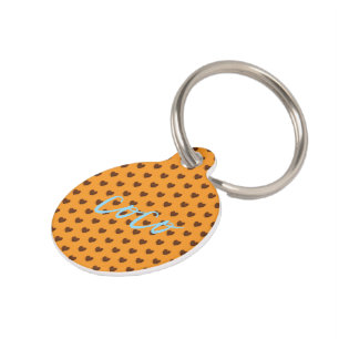 Médaillon Pour Animaux Coeur café