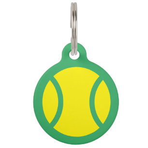 Médaillon Pour Animaux Collier de chien personnalisé avec logo de balle d