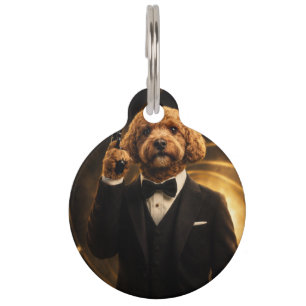 Médaillon Pour Animaux Collier pour chien Cockapoo James Bond   Accessoir
