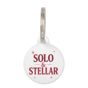 Médaillon Pour Animaux Conception de citation moderne de la Saint-Valenti