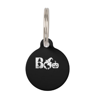 Médaillon Pour Animaux Costume d'Halloween Boo Cadeaux Bouledogue françai