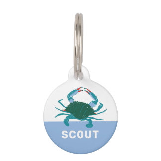MÉDAILLON POUR ANIMAUX CRAB