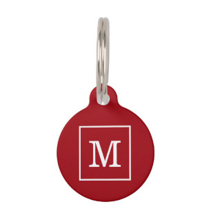Médaillon Pour Animaux Cranberry