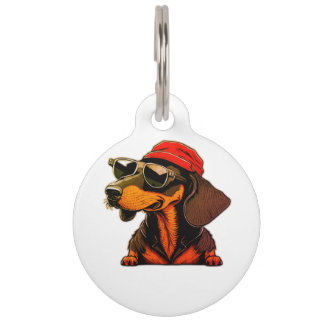 Médaillon Pour Animaux Dachshund tag chien pour les amoureux de Dachshund