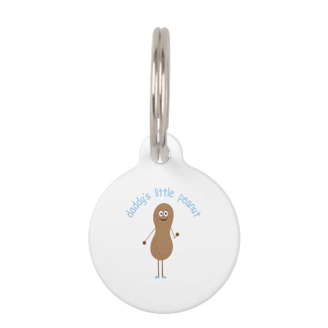 Médaillon Pour Animaux Daddy Little Peanut (Devant)