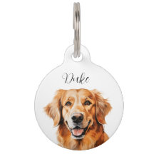 Doggie nom tag Golden Retriever