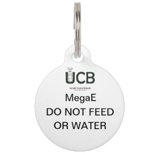Médaillon Pour Animaux Dogtag d'UCB MegaE