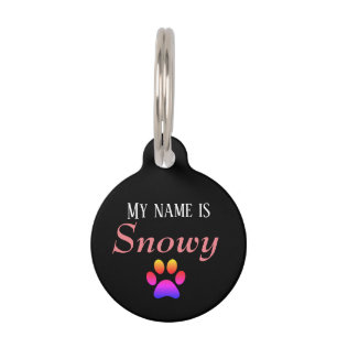 Médaillon Pour Animaux Don't get Lost Lost penning