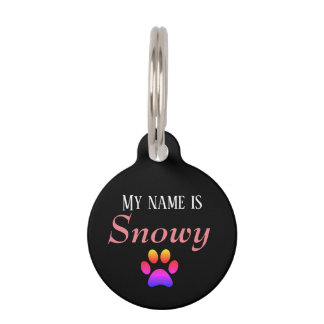 Médaillon Pour Animaux Don't get Lost Lost penning