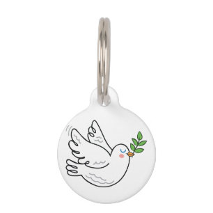 Médaillon Pour Animaux Dove
