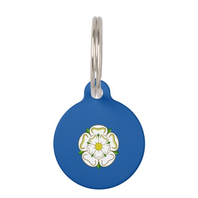 Médaillon Pour Animaux Drapeau de Yorkshire (Dos)