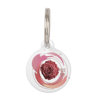 Médaillon Pour Animaux Eternal Bloom – A Rose Day Elegance