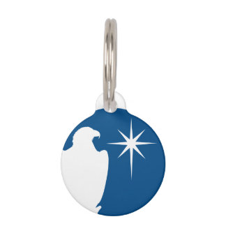 Médaillon Pour Animaux Étiquette d'animal de compagnie MorningStar - [nom