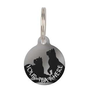 Médaillon Pour Animaux Étiquette de compagnie personnalisée pour amateur