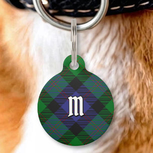 Médaillon Pour Animaux Étiquette d'identification Clan Blair Tartan