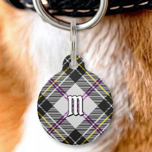 Médaillon Pour Animaux Étiquette d'identification Clan MacPherson en tart