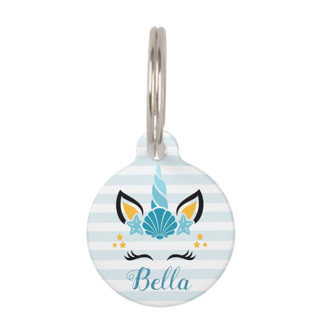 Médaillon Pour Animaux Étiquette d'identification d'animal familier avec (Devant)