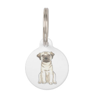 Médaillon Pour Animaux Étiquette d'identification d'animal familier de