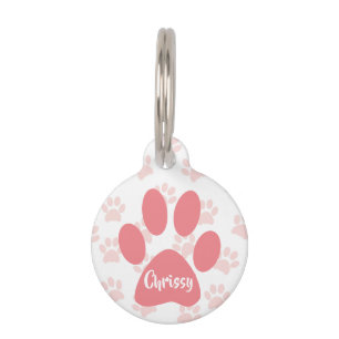 Médaillon Pour Animaux Étiquette d'identification de l'animal de compagni