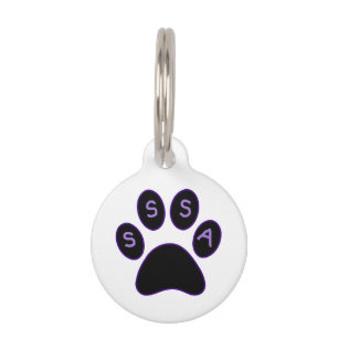 Médaillon Pour Animaux Étiquette d'Offishul Sekret Skwad !