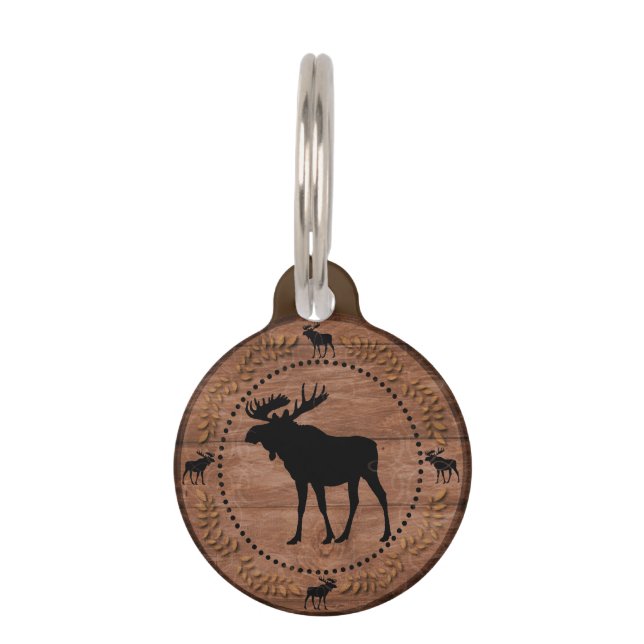 Médaillon Pour Animaux Étiquette faite sur commande d'identification (Devant)