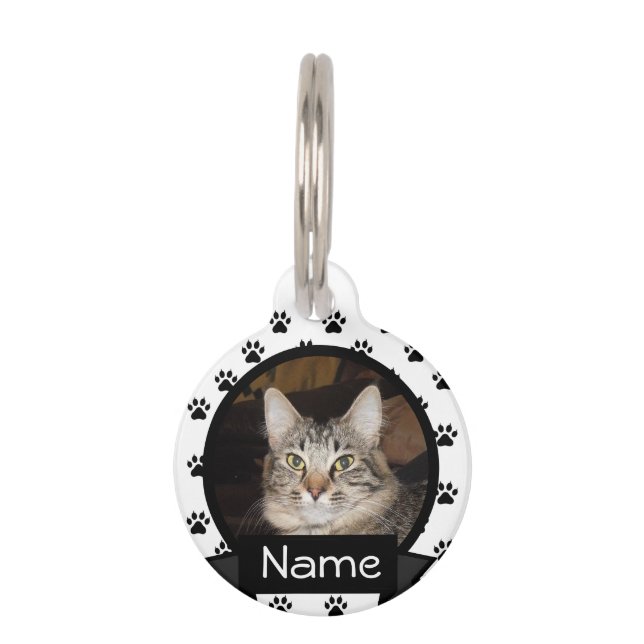 Médaillon Pour Animaux Étiquette personnalisée pour votre animal de compa (Devant)