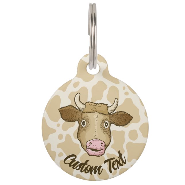 Médaillon Pour Animaux Étiquette surprenante d'ID animal de compagnie de  (Devant)