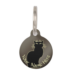 Médaillon Pour Animaux Étiquettes de compagnie pour amateur de chats pers