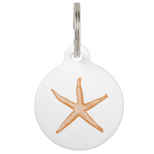 Médaillon Pour Animaux Étoiles de mer