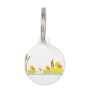 Médaillon Pour Animaux Famille Ducky