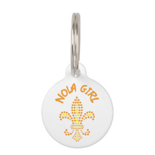 Médaillon Pour Animaux Fille NOLA
