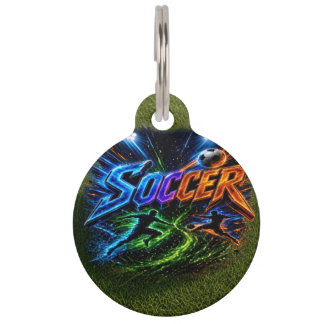 Médaillon Pour Animaux Football