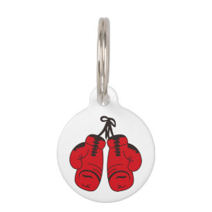 Médaillon Pour Animaux Gants de boxe