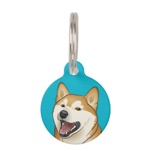 Médaillon Pour Animaux Gardez le calme et appelez mon étiquette de chien