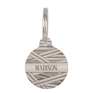 Médaillon Pour Animaux Halloween Mummy Wrap Stripes & Informations pour a