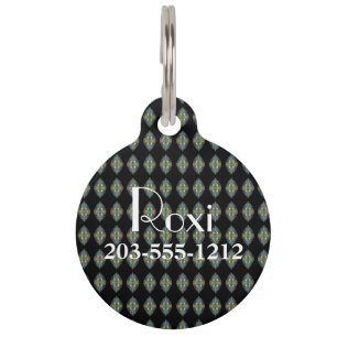 Médaillon Pour Animaux HAMbyWG - Tag de nom d'animal de compagnie - Diama