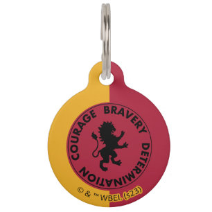Médaillon Pour Animaux Harry Potter GRYFFINDOR™ House Portraits Graphic