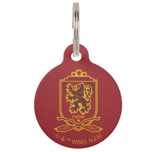 Médaillon Pour Animaux Harry Potter   Gryffindor QUIDDITCH™ Crest
