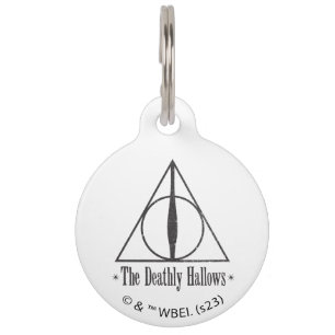Médaillon Pour Animaux Harry Potter   L'Emblème Des Hauteurs Mortelles