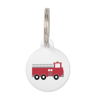 Médaillon Pour Animaux Hydrant de feu