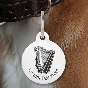 Médaillon Pour Animaux Icône de harpe
