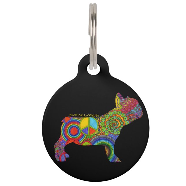 Médaillon Pour Animaux Identification d'animal familier d'amour et "de (Devant)