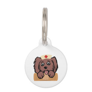 Médaillon Pour Animaux Infirmière