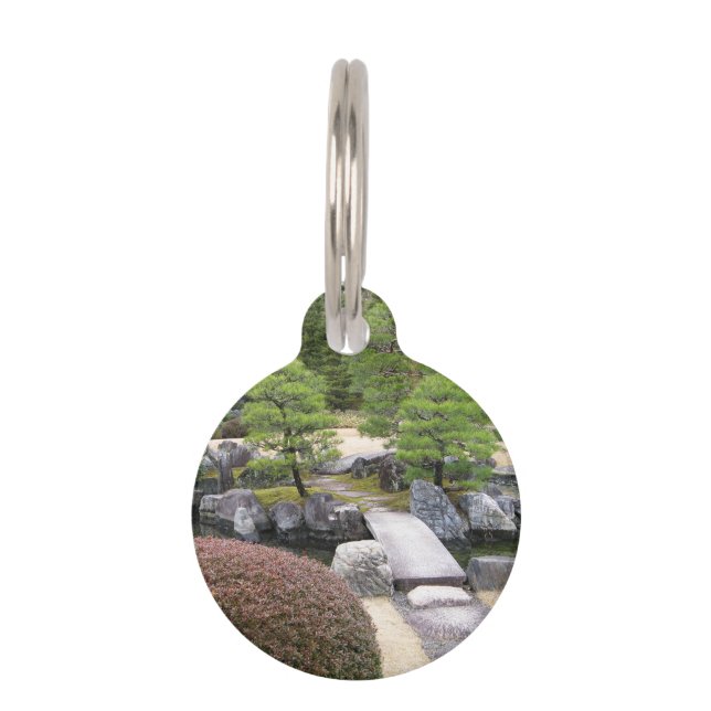 Médaillon Pour Animaux Jardin japonais 日 本 庭 園 (Devant)
