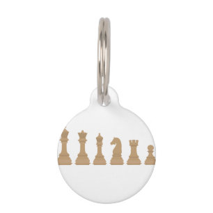 Médaillon Pour Animaux Jeu de plateau d'échecs