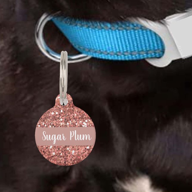 Médaillon Pour Animaux Jolie Parties scintillant Glam Pet Chien Chat Perd (Créateur téléchargé)