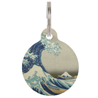 Médaillon Pour Animaux La Grande Vague