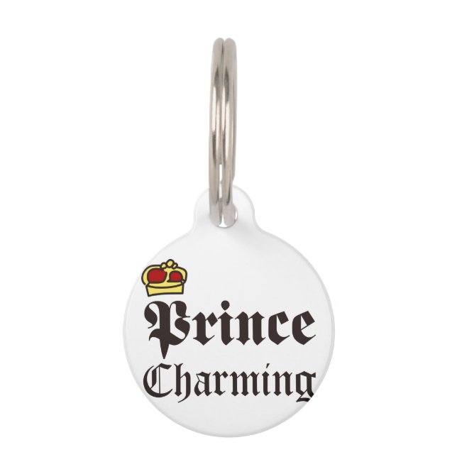 Médaillon Pour Animaux Le Prince Charming (Devant)